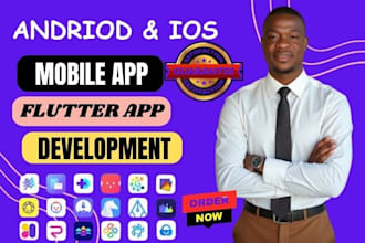 do flutter mobile app development, flutter developer android IOS app development