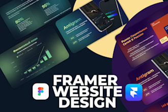 build framer website, design figma to framer website, figma website design