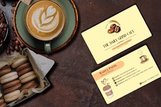 design eye catching business cards