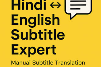 translate english videos to hindi with accurate subtitles