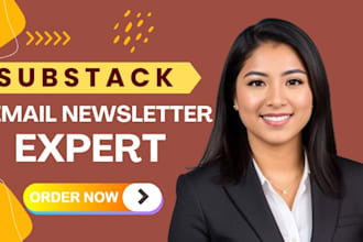 setup your substack account, design substack post, editable newsletter template