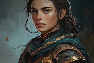 dnd character art and dnd character art