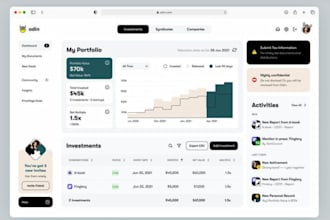 design custom saas mobile web app design, crm, ui ux dashboard design, in figma