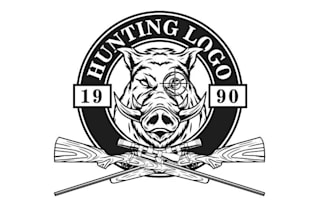 design high quality hunting t shirt logo with creative concepts