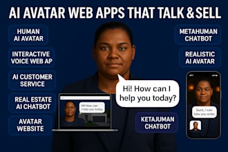 do ai 3d avatar chatbot multi channel sync and personalization, predictive model