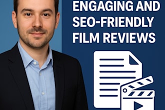 write a professional film review or blog post in fluent english