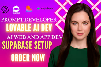 develop lovable ai mobile app saas website chatbolt prompt development bolt ai
