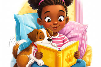 design children book illustration and cover children story book illustration