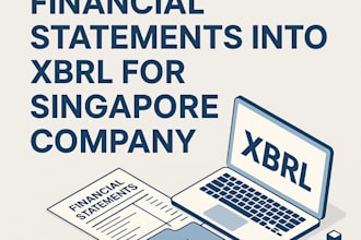 convert your singapore company financial statements to xbrl format