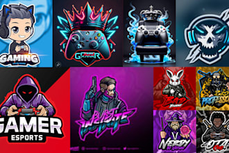 design vtuber logo vtuber custom game twitch streamer anime cartoon character