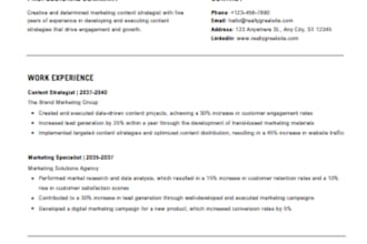 design a standout CV for your dream job