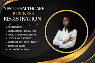 setup daycare nemt home healthcare business write policy and procedure licensing