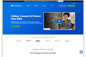 build your landing page with expert frontend development