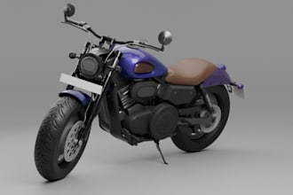 render motorbike design,3d vehicle,toy, motorcycle exhaust,fairing print, alias