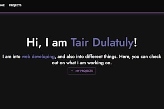 develop custom website for businesses and personal branding