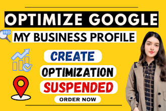create and optimize your google my business profile