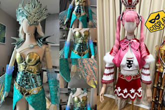3d cosplay model full wearable armor cosplay props 3d mask 3d helmet 3d printing