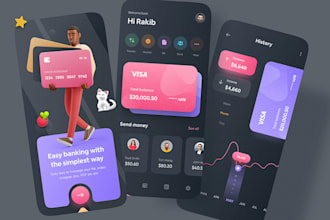 develop fintech app wallet app money transfer app payment app investment app