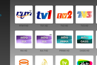 offer premium m3u playlist, 8k live tv, restream connection, reseller panel