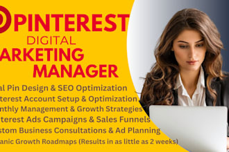 manage and grow your pinterest account professionally