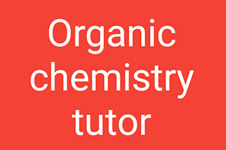 teach you organic chemistry and science