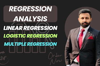 do linear, multiple and logistic regression analysis in spss, python and excel