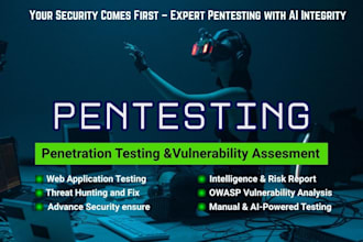 conduct expert web application and API penetration testing