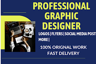design professional graphics for social media, flyers, business, and more