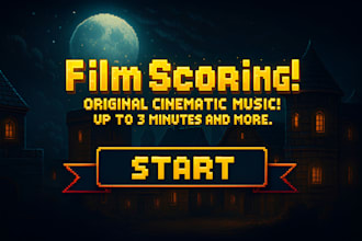 create custom epic cinematic music for you