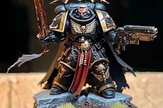 paint your 40k, aos, and other warhammer related miniatures