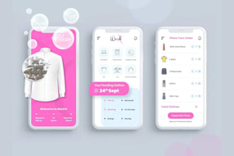 develop advanced ai laundry app, home service, dry cleaning, uber for laundry