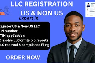 do us and non us llc registration renew llc dissolve  llc ein number itin