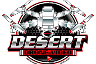 design a professional drone logo