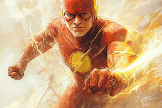 do comic book art and comic book illustration