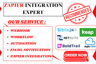 netsuite zapier integration keap bitrix24 boldtrail agile crm kylas sales crm