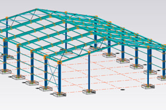 do steel structures using tekla, revit, and autocad