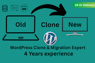 professionally clone, migrate or duplicate your wordpress website
