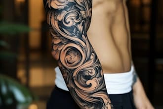 create arm tattoo, custom tattoo design, tattoo sleeve