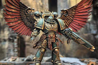 paint your miniature warhammer, 40k, aos and more