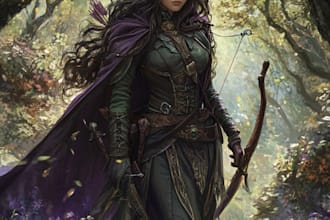 dnd character art and dnd character art