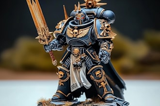 paint your warhammer 40k, sigmar and dnd miniatures