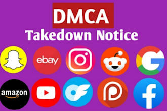 send dmca takedown notice google,reddit,youtube,onlyfans,tiktok facebook,etsy