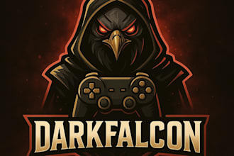 design a badass mascot gaming logo for your stream or team