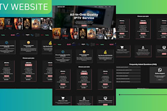 build  high performing iptv website that streams and sells like a beast