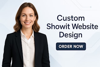 design custom showit website modern responsive seo optimized