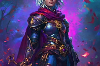 dnd character art and dnd character art