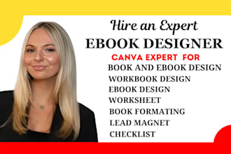design canva ebook, workbook or course pdf for coaches and educator