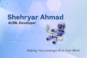 build ai or ml models using python and deploy them