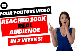 do organic youtube promotion for your video to grow your views