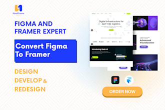 figma to framer, convert figma to framer, framer landing page, framer design